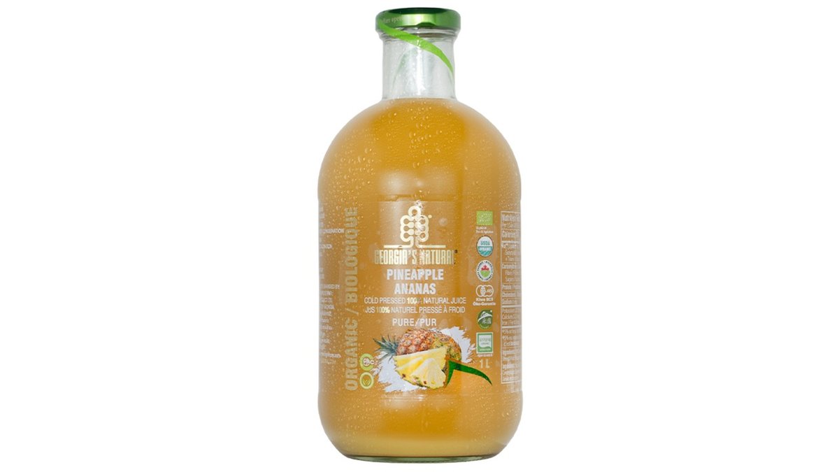 Georgias Natural juice Organic Pineapple (1 l)