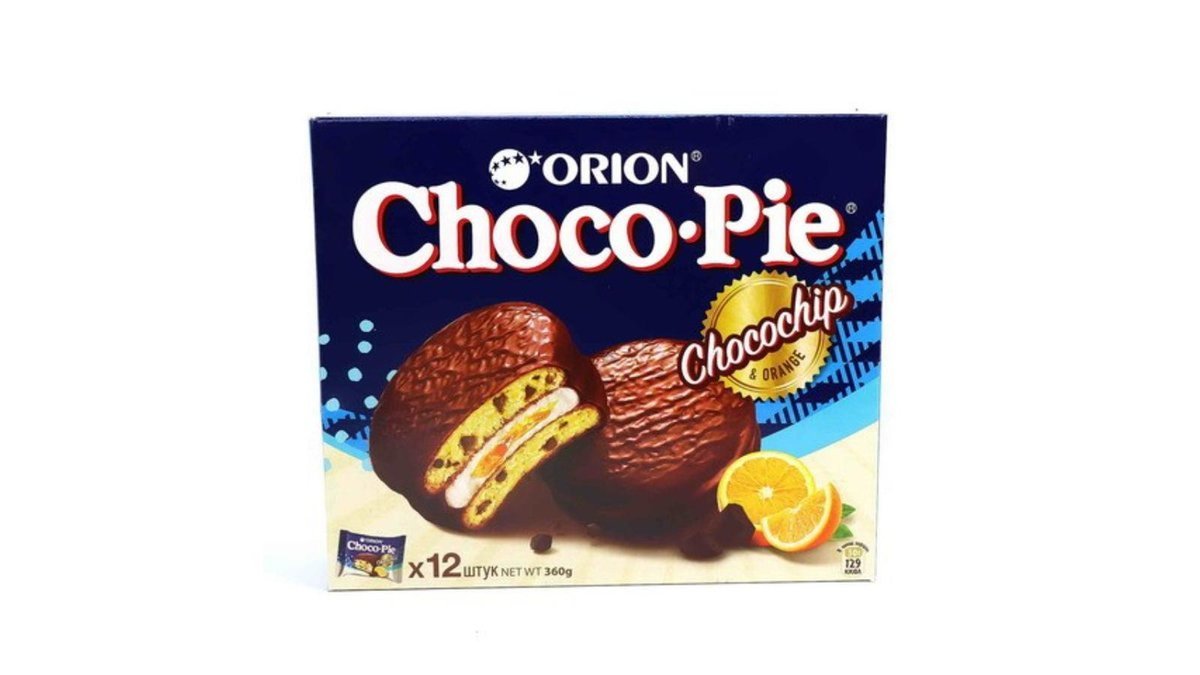 ორიონი კუჭა chocolate and orange (360 g)
