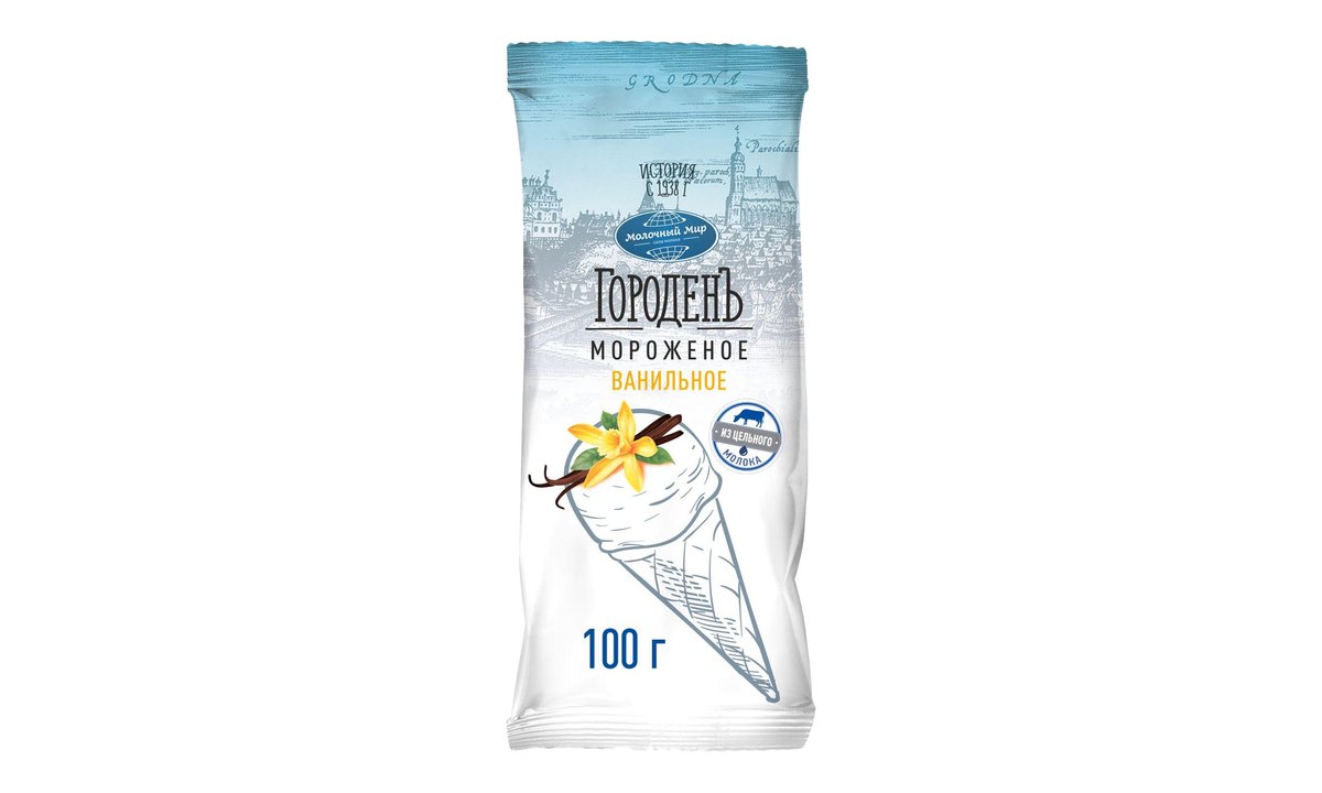Goroden мороженое vanilla 15% (100 g)