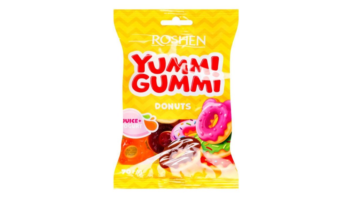 იამმი გამმი კონდიტერი Yummy Gummy (70 g)