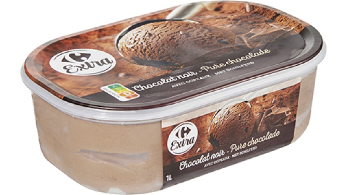 Carrefour ნაყინი chocolate (1000 ml)