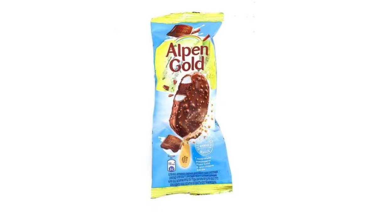 Alpen Gold мороженое Cocoa in Milk Chocolate (100 ml)
