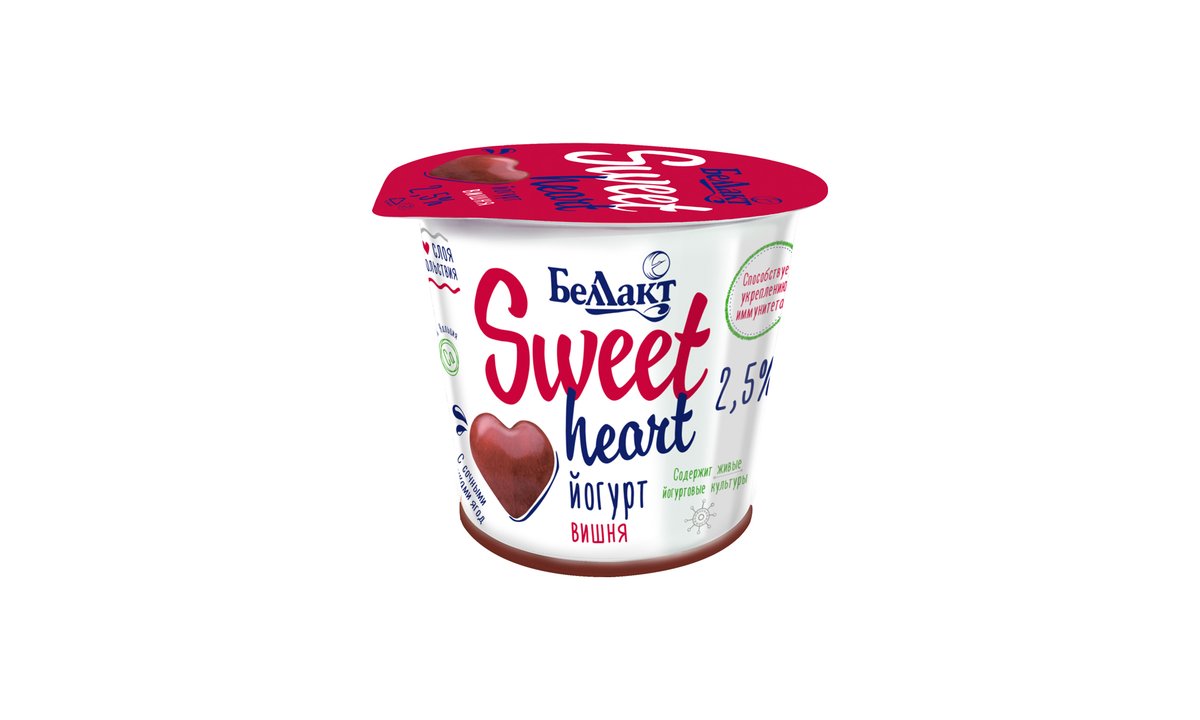 Sweetheart Йогурт with cherries (150 g)