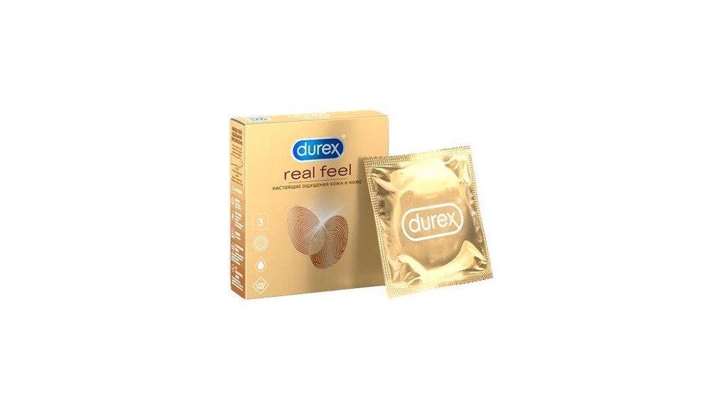 DUREX Презервативы Real Feel (3 pcs)
