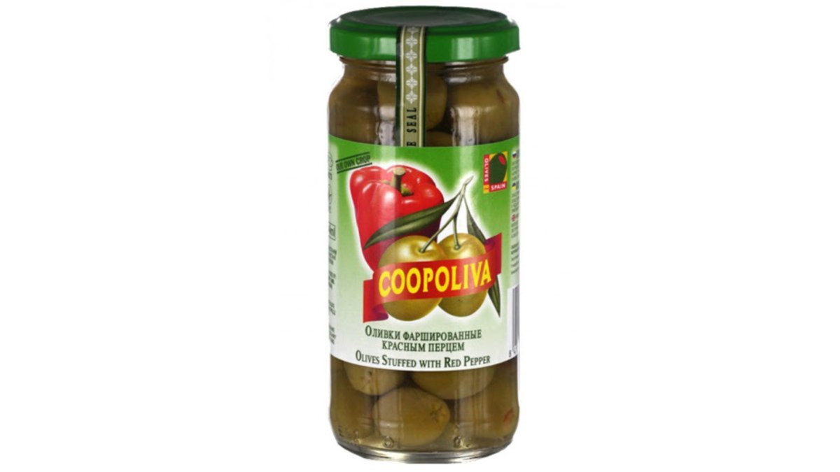 Kopoliva მწვანე ზეთისხილი with green bitter pepper (235 gr)