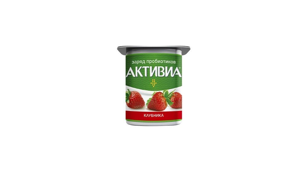 Activia йогурт Strawberry (120 g)