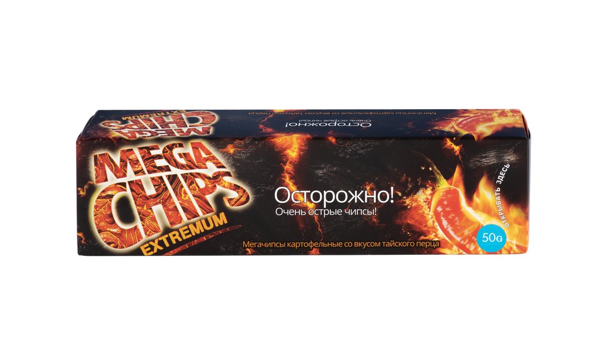 MEGACHIPS ჩიფსები with Thai pepper (50 g)
