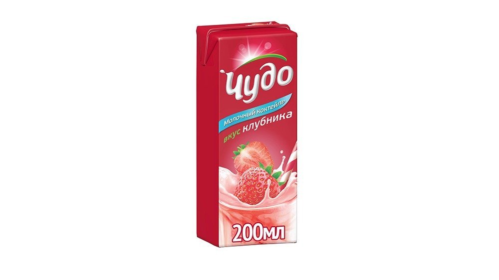 ჩუდო milk cocktail strawberry (200 gr)