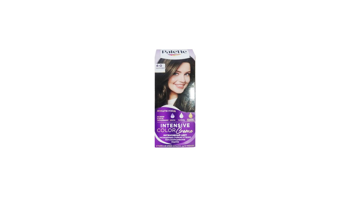 პალეტი Hair Dye წაბლისფერი (1 pcs)