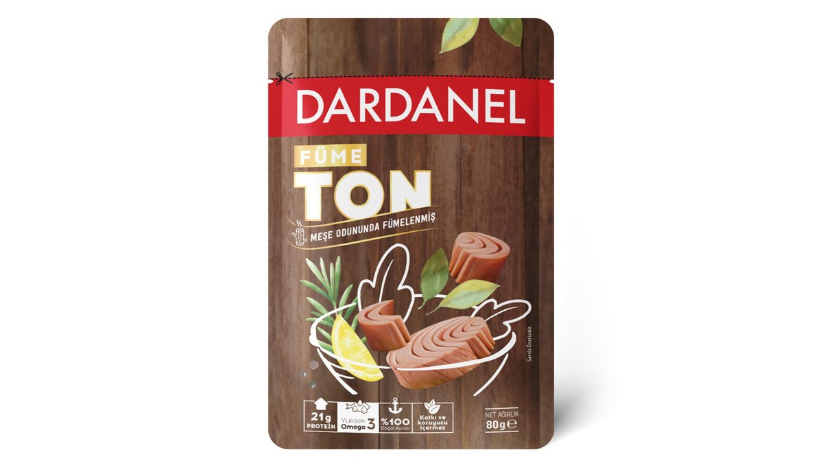 Dardanel თევზი Smoked Tuna (80 g)