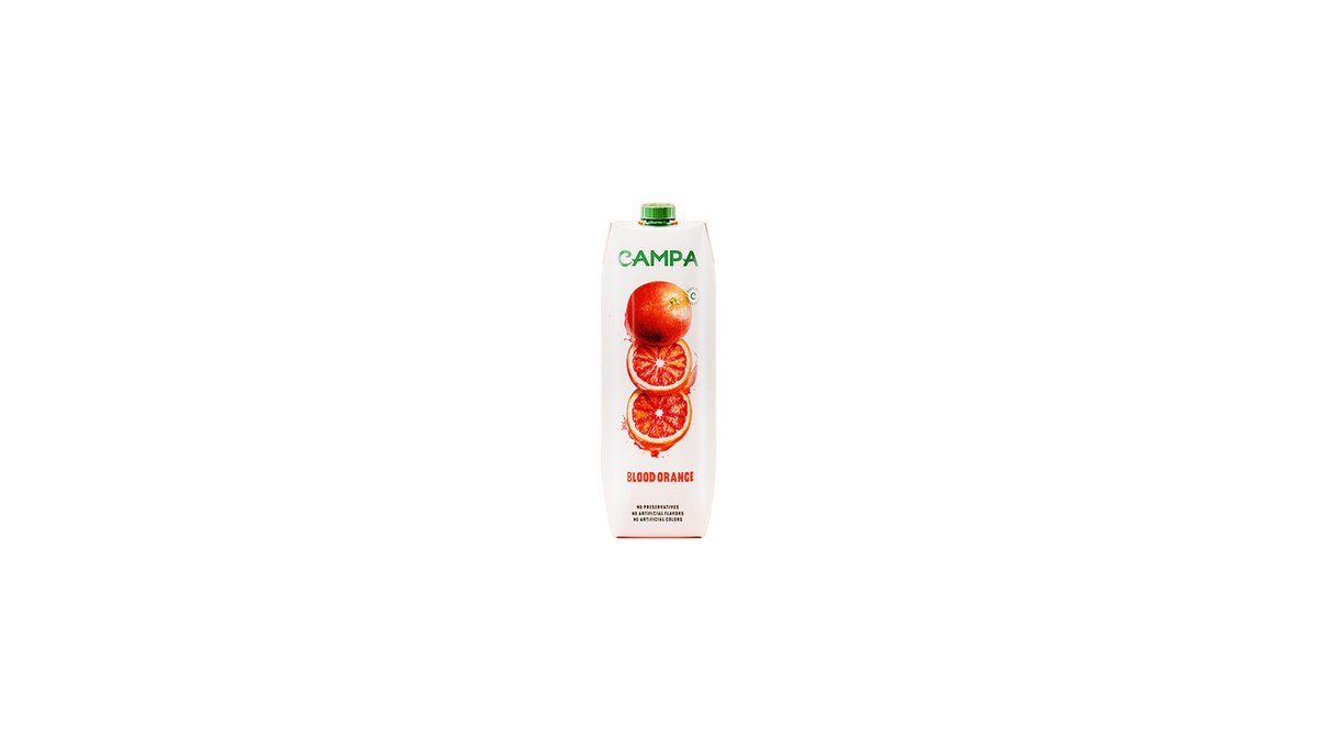 კამპა juice წითელი ფორთოხალი (750 ml)