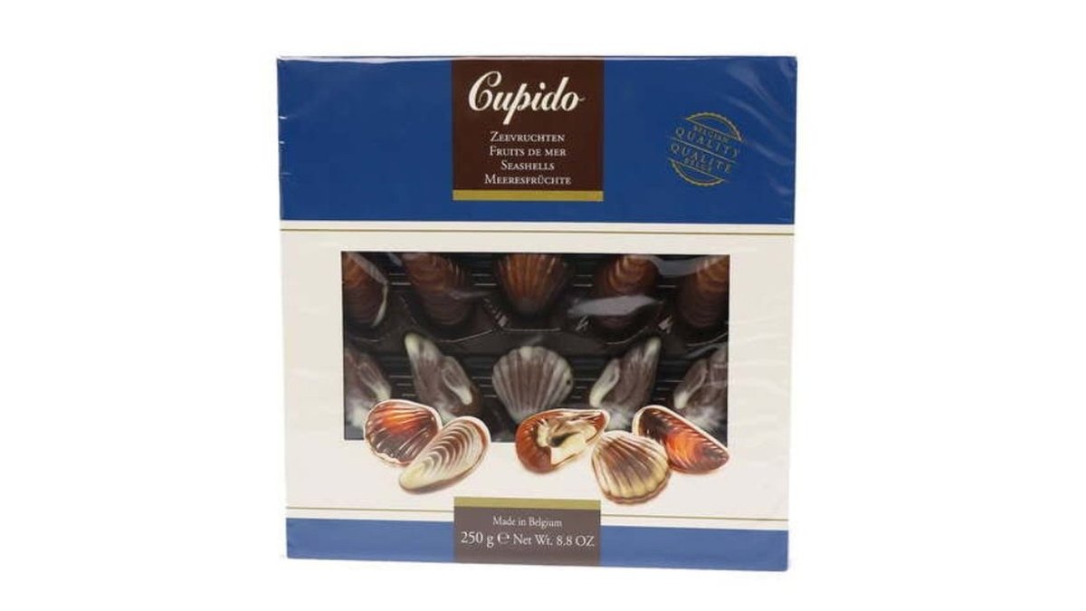 კუპიდო კანფე ტი sea shells with nuts