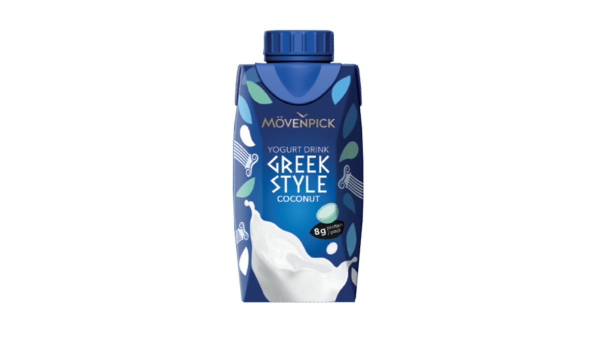 მოვენპიკი yogurt Greek coconut flavor
