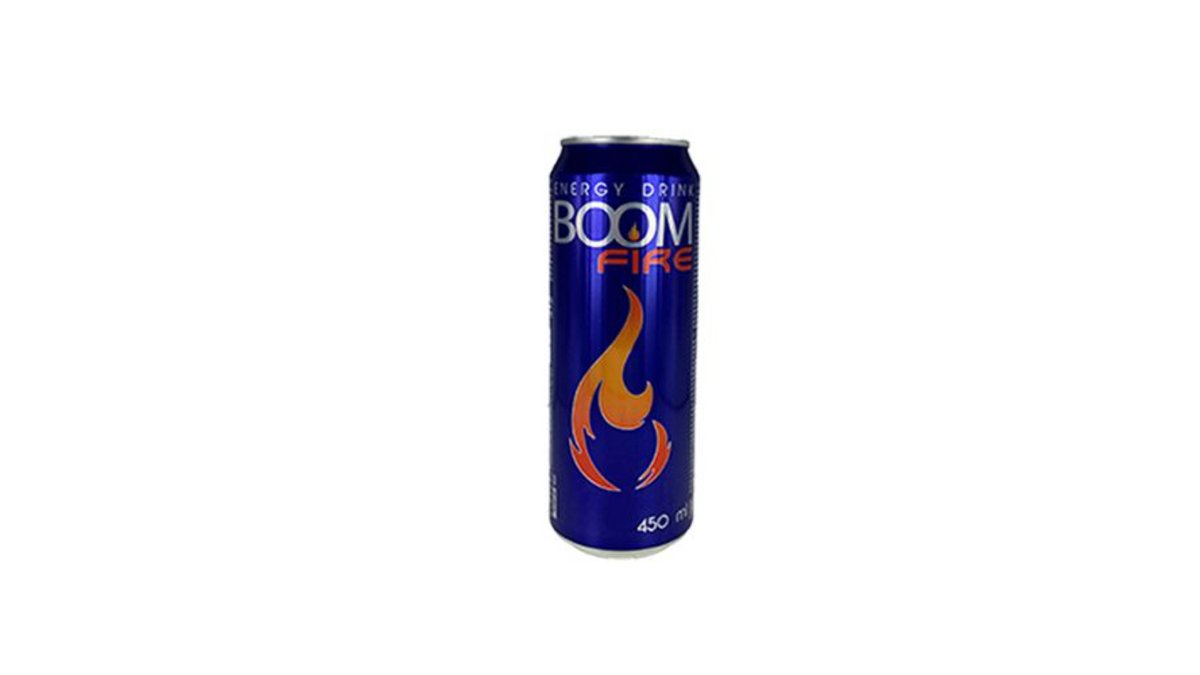 BOOM FIRE ენერგეტიკული სასმელი FIRE (450 ml)