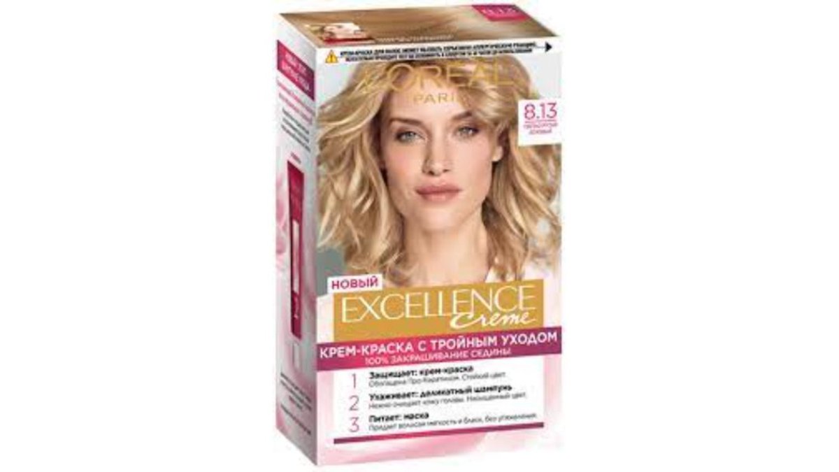 Excellence Hair Dye 8.13