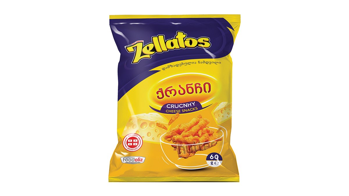 ZELLATOS Сырный шарик with cheese (60 g)