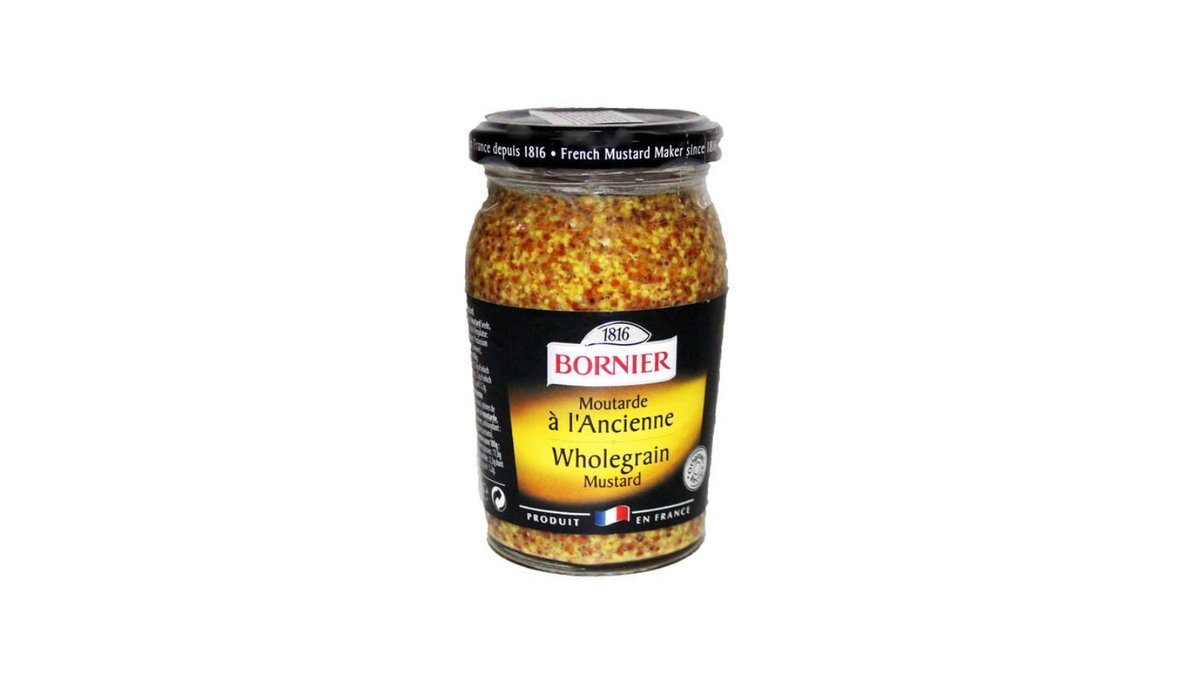 BORNIER Mustard whole grain (210 გრ)