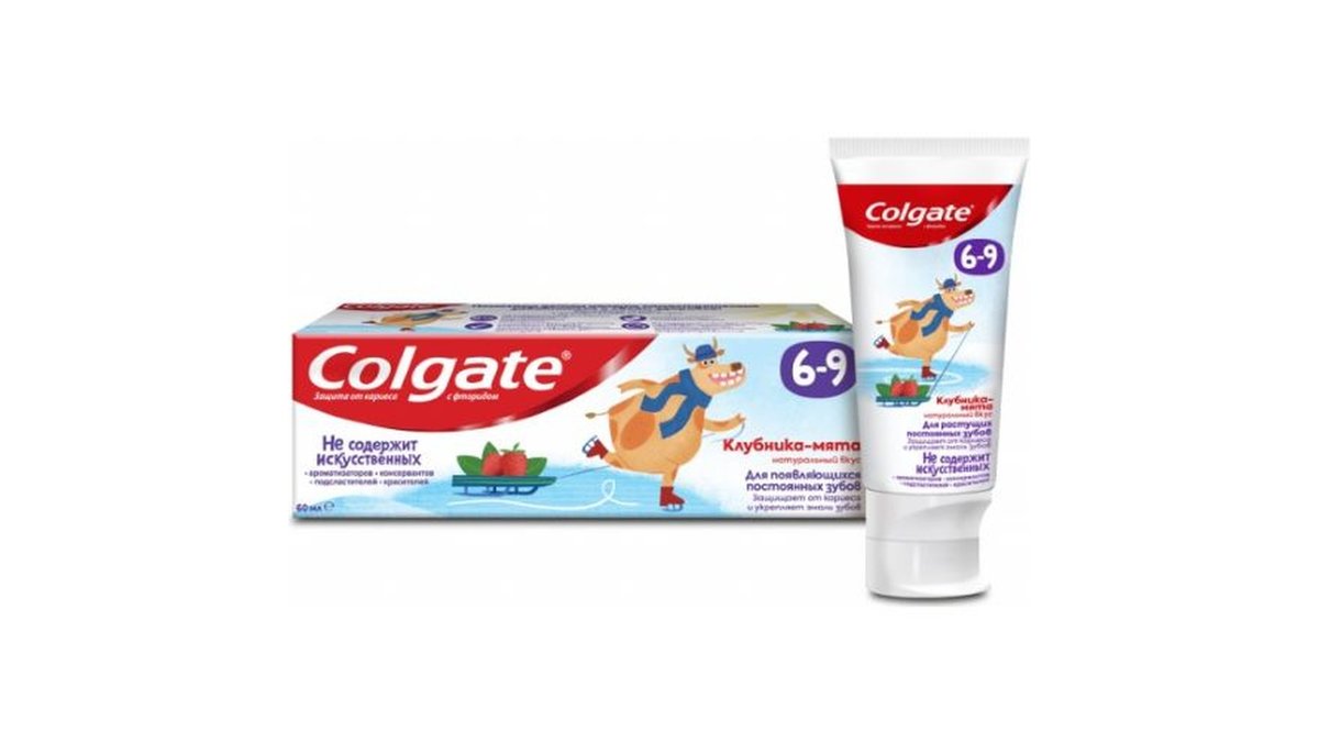 COLGATE კბილის პასტ  ა Strawberry (1 pcs)
