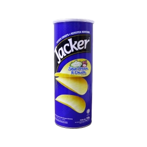 Jacker ჩიპსი sour cream and onion (150 g)