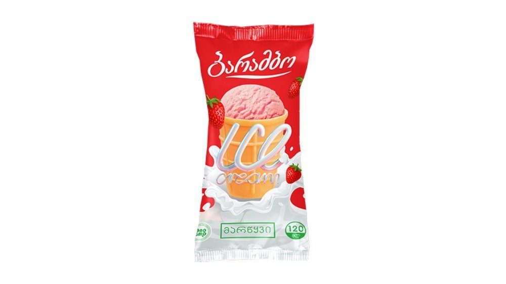 ბარამბო мороженое მარწყვი (120 ml)