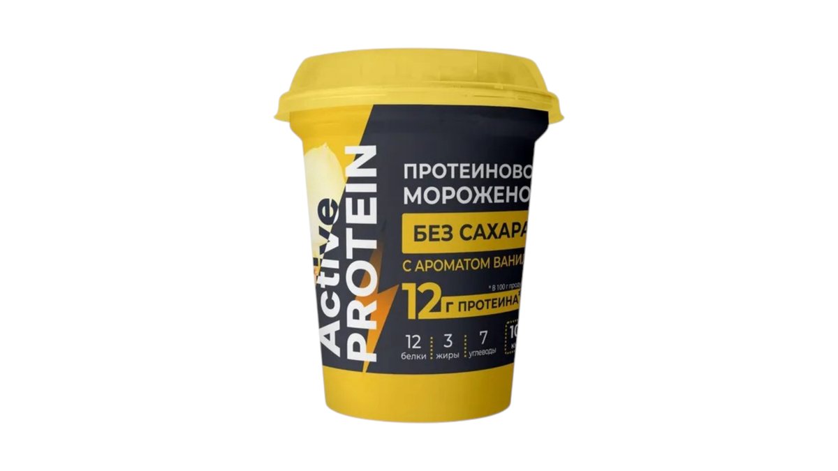 Active Protein мороженое sugar-free vanilla (90 g)
