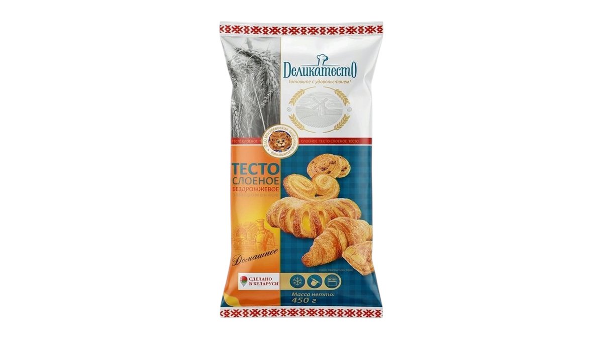Lyova iz Mogileva Пицца Тесто without yeast (450 g)