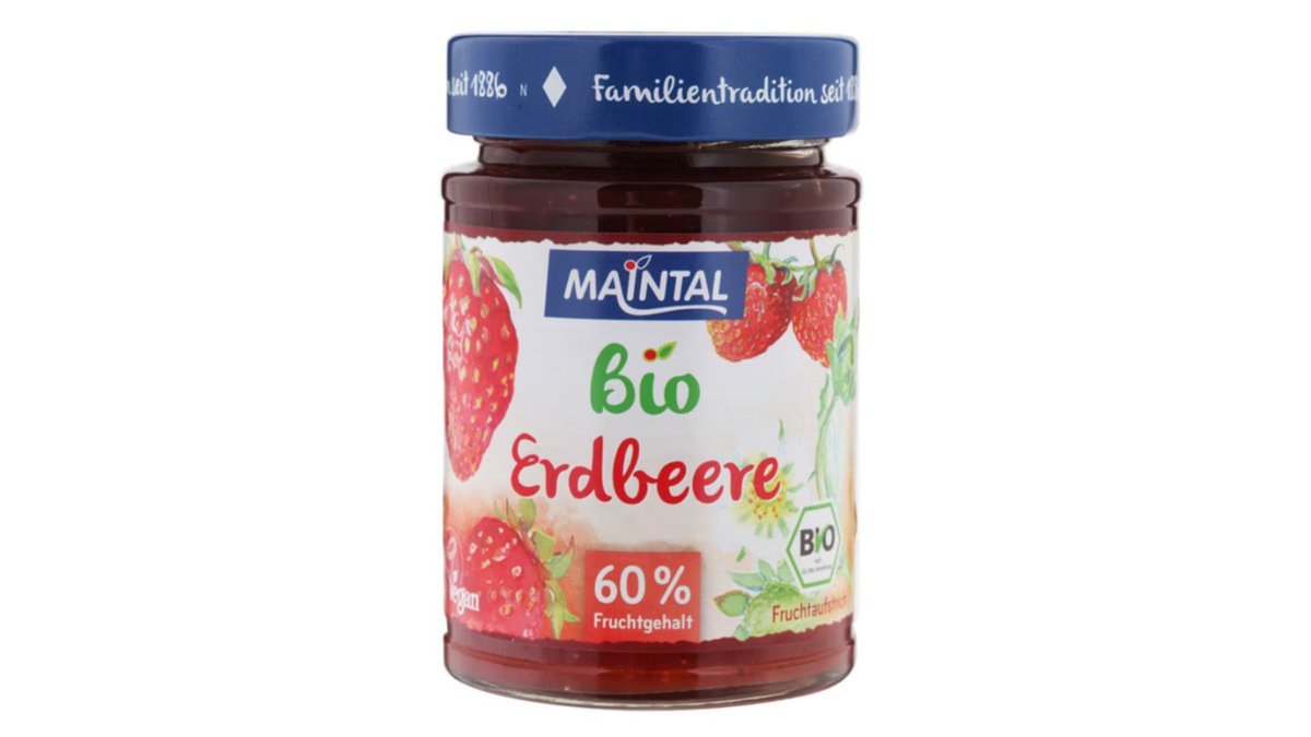 Maintal Органическое варенье Strawberry (210 g)