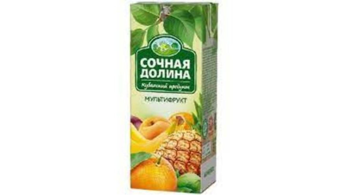 Sochnaya Dolina сок multifruit (200 ml)