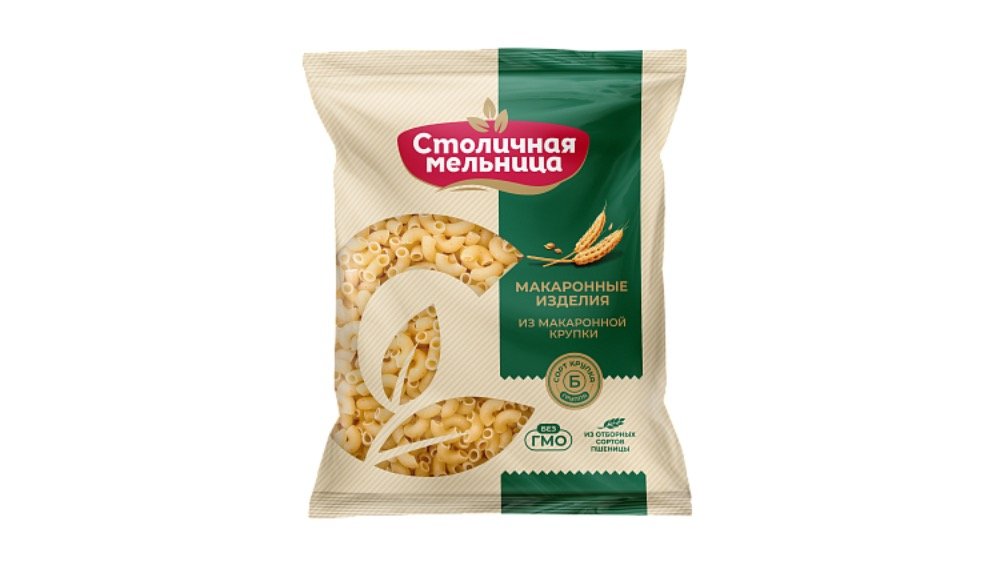 სტოლიჩნაია მელნიცა Macaroni sickle special tubes (450 g)