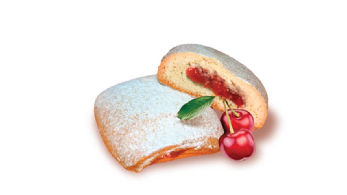 ბალიშა ბისკვიტები cherry jam (450 g)