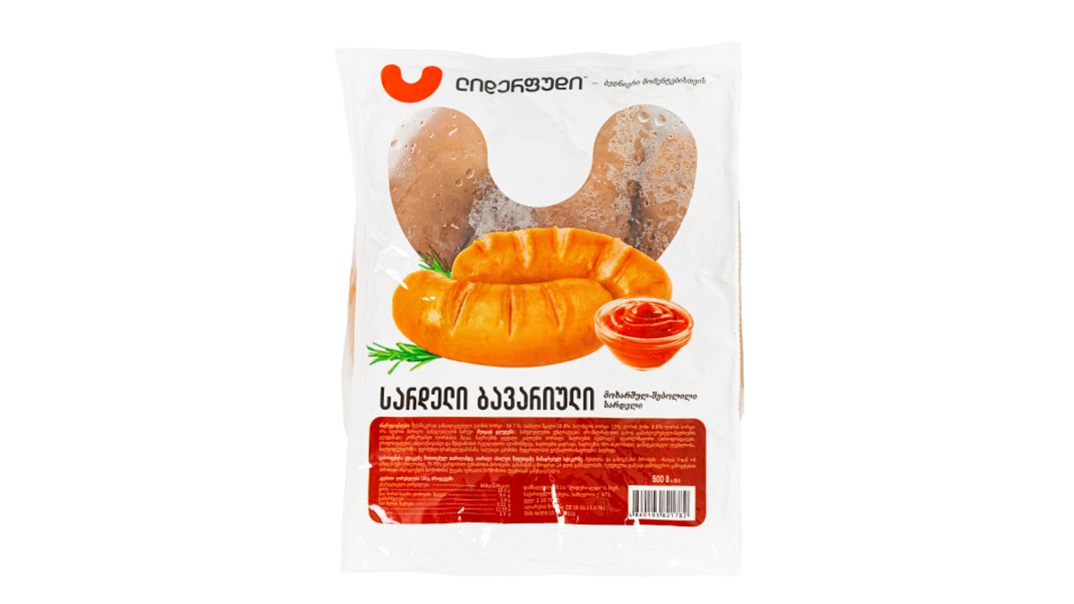 ლიდერ ფუდი колбаса Bavarian (500 g)