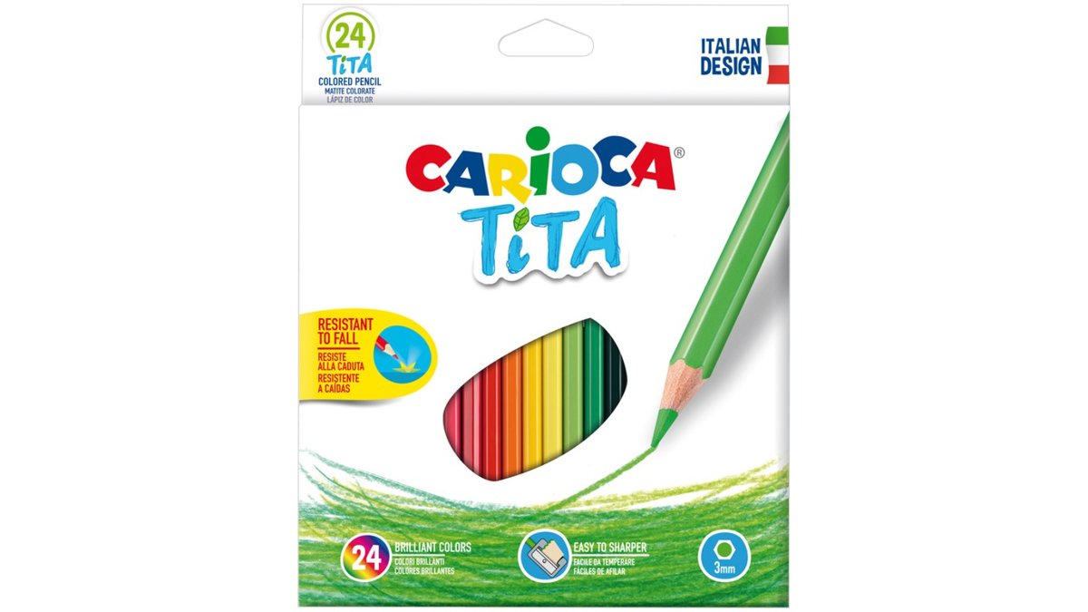 CARIOCA საკანცელარიო ნივთები 24 Colors