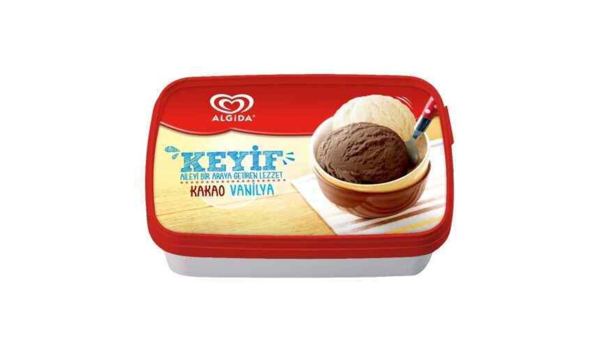 Algida ნაყინი Cocoa Vanilla (750 ml)