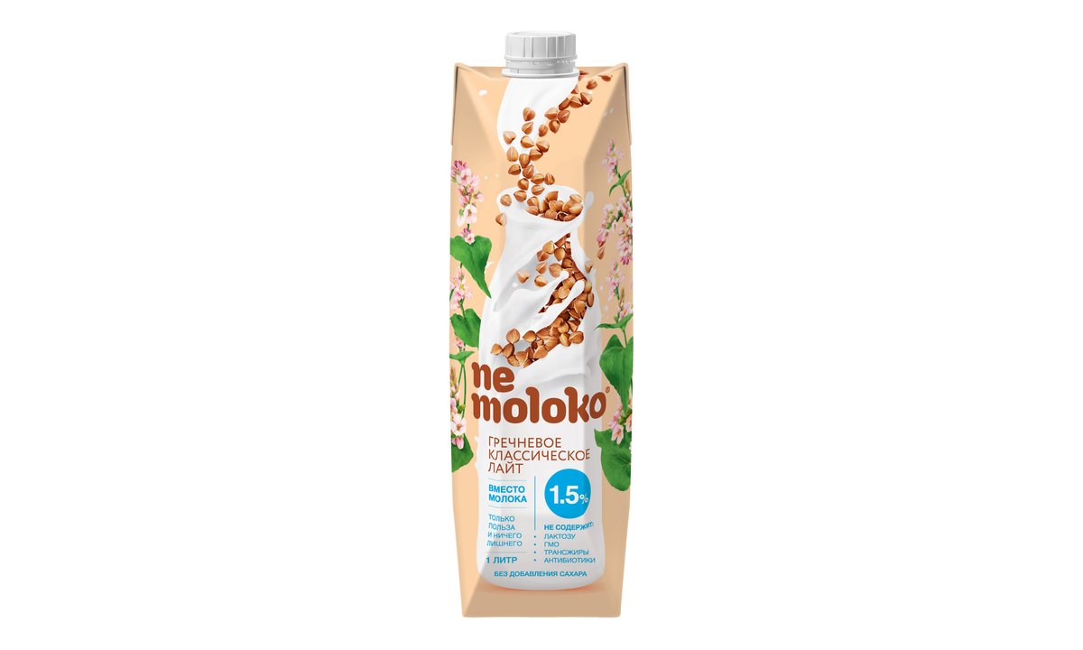 Nemoloko გრიჩკის სასმელი Buckwheat (1 l)
