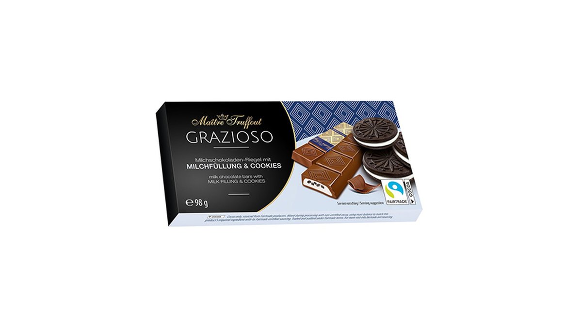 Maître Truffout Chocolate Oreo filling (98 g)