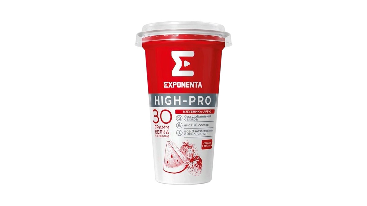 EXPONENTA Энергетический Напиток Strawberry-Watermelon (250 g)