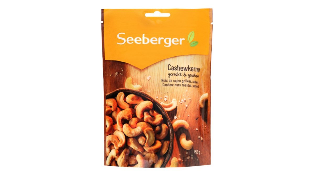 Seeberger Nuts roasted, salted (150 g)