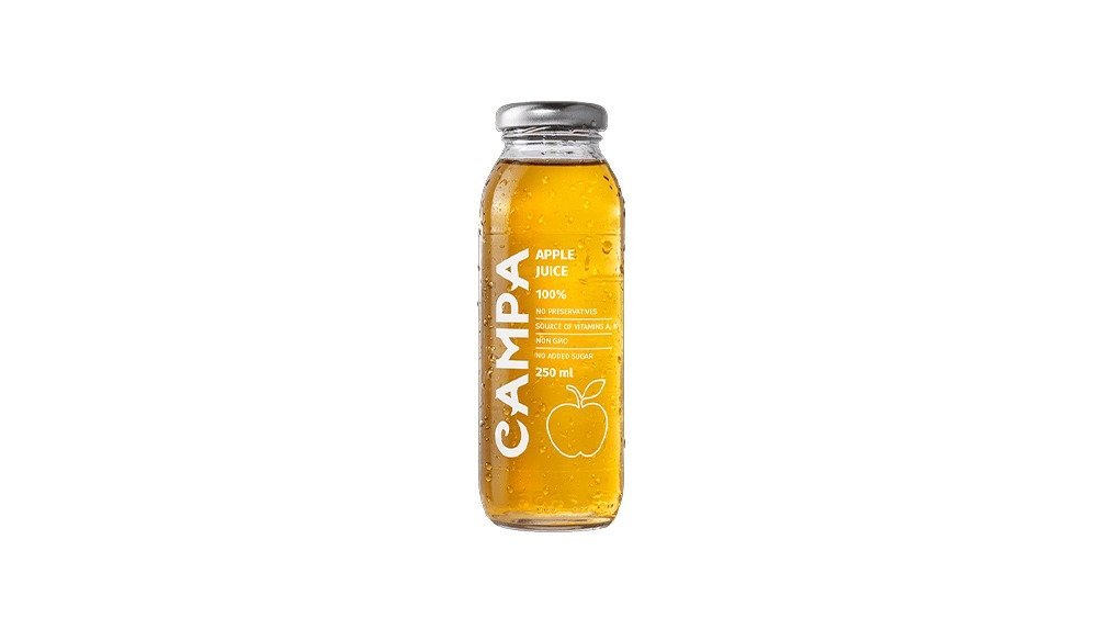 Kampa წვენი apple 100% (250 ml)