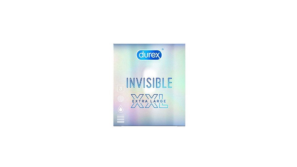 DUREX Презервативы Invisible XXL (3 pcs)