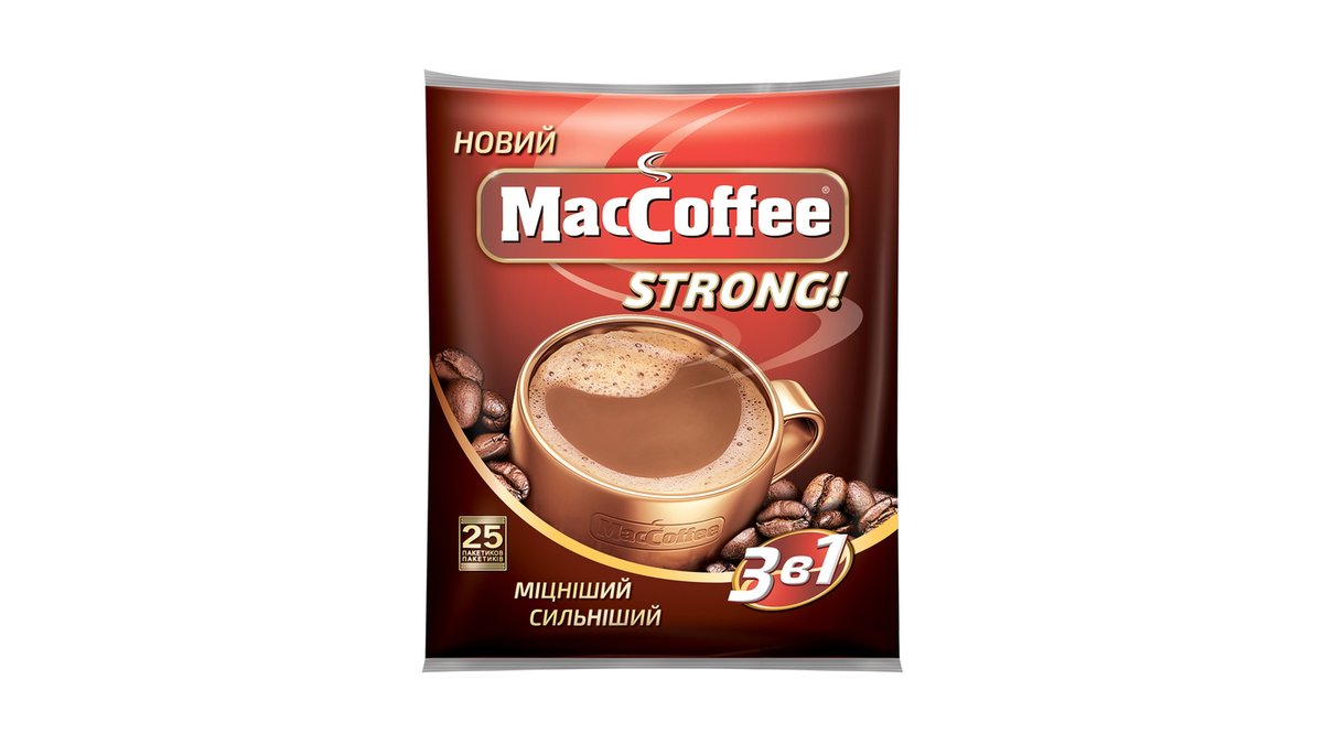 Mac-Coffee ყავა Strong (20 gr)