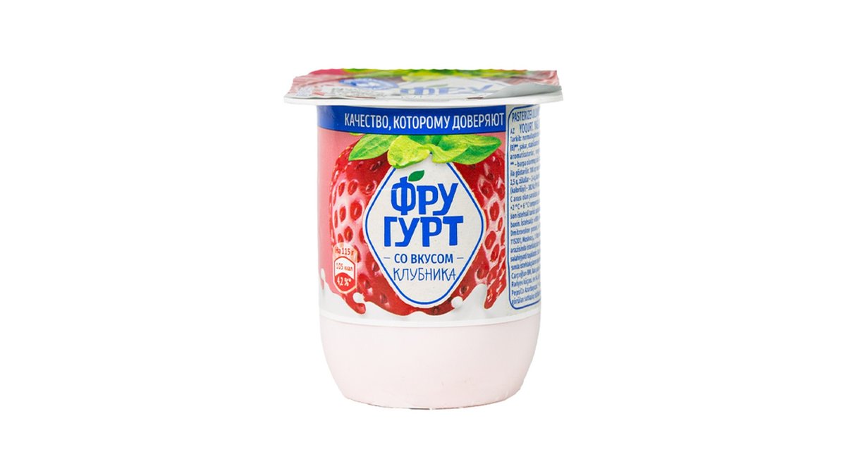 Йогурт Strawberry 2.5% (115 g)