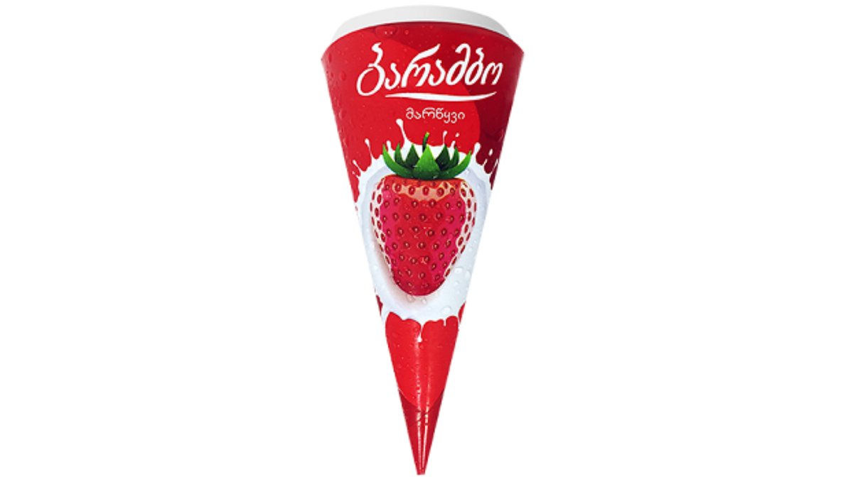 мороженое vanilla strawberry (120 ml)