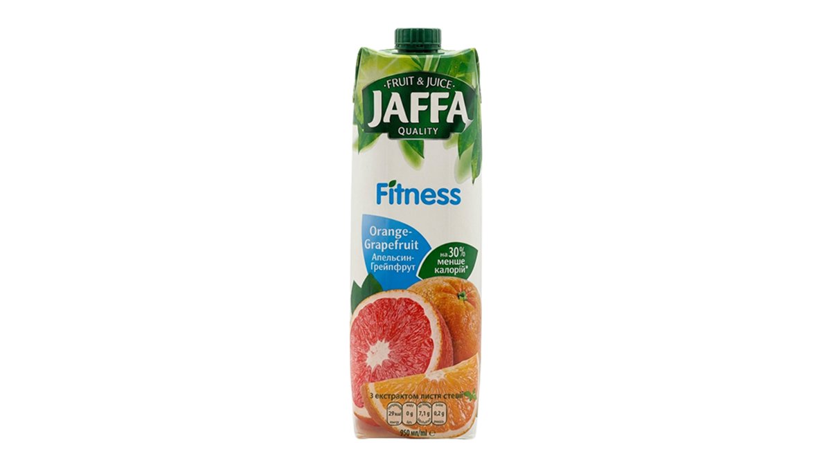 Jaffa juice Orange-Grapefruit with Stevia (0.95 l)