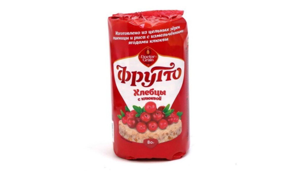 Rostov Crispy Bread red currant flavor (80 g)