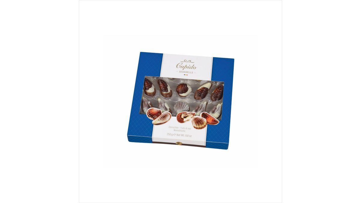 Shock Sea Shells with Nuts Sea shells blue (250 gr)