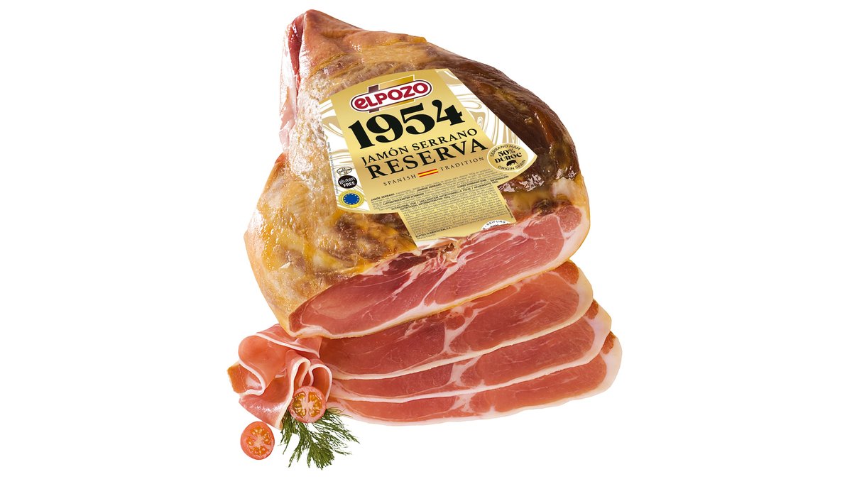 Elpozo Бонбонированный Пармский Ветчина Serrano gluten-free (11.75 kg)