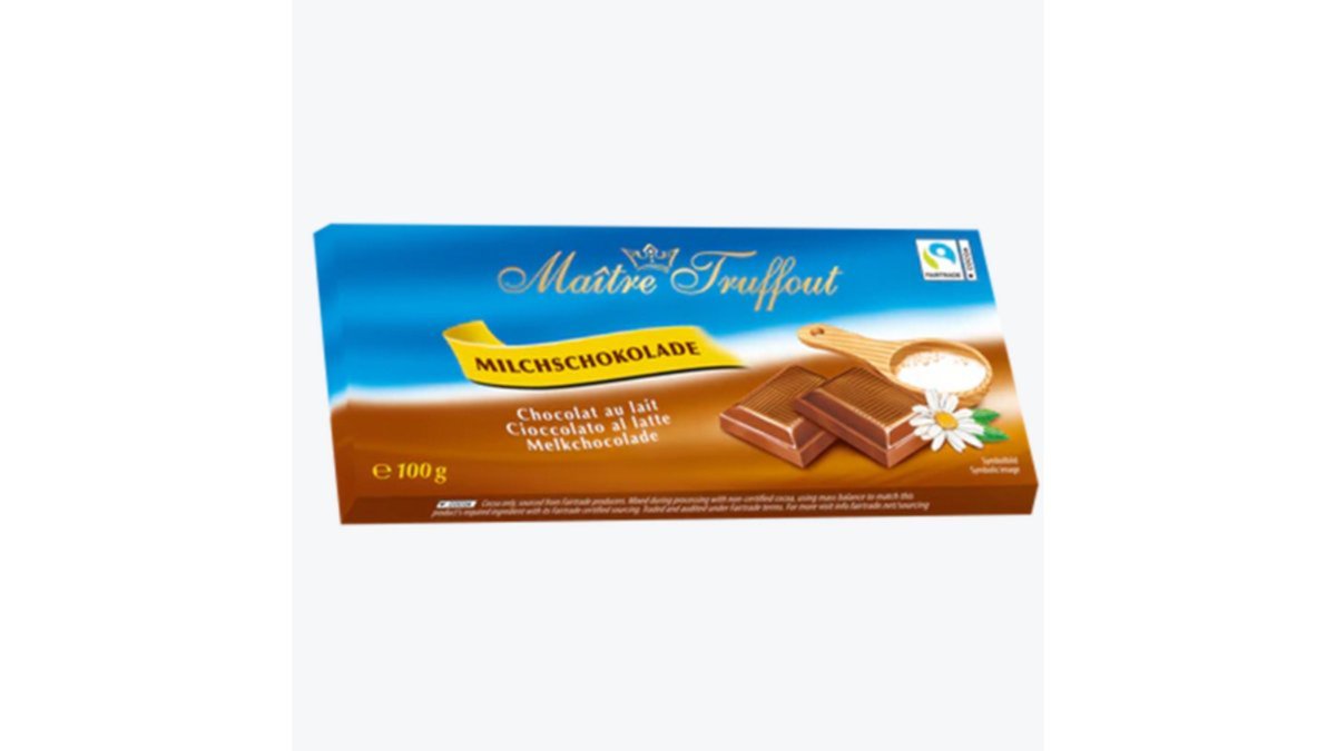 Maître Truffout Шоколад Milk chocolate (100 g)
