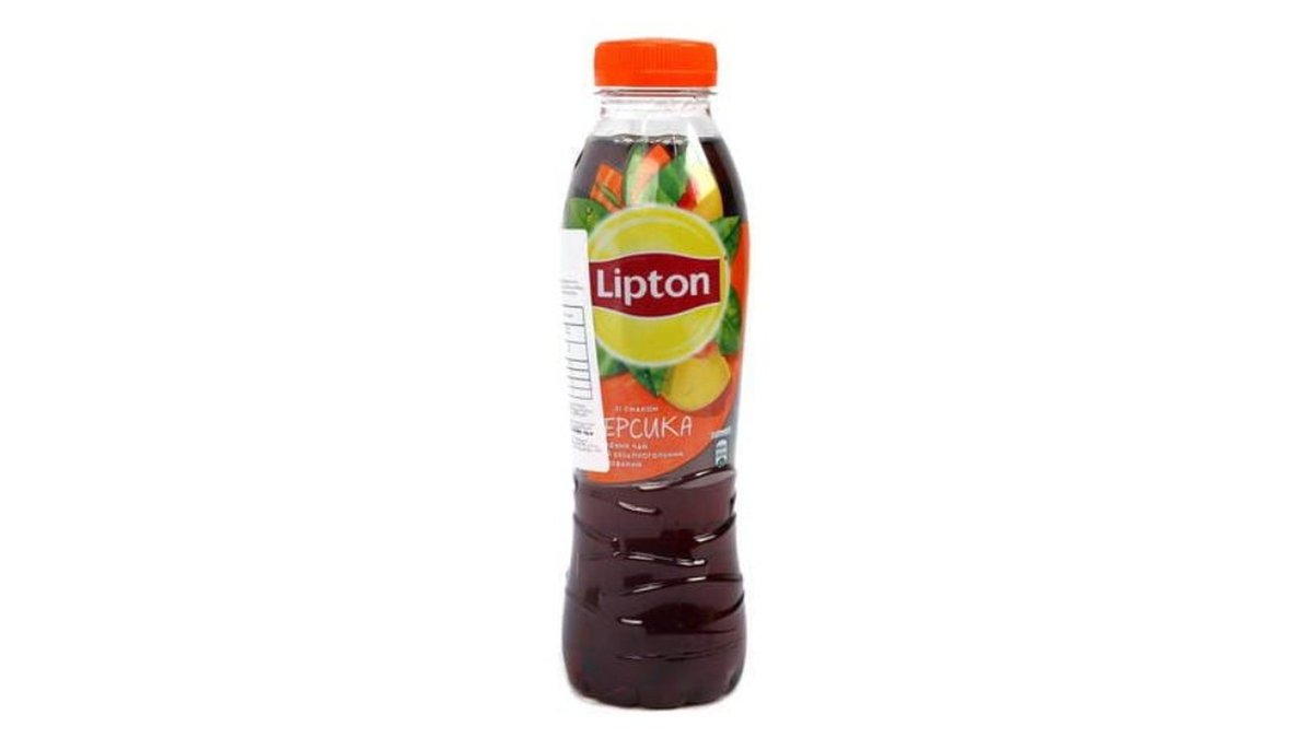 ლიპტონი ცივი ჩაი Peach (500 ml)
