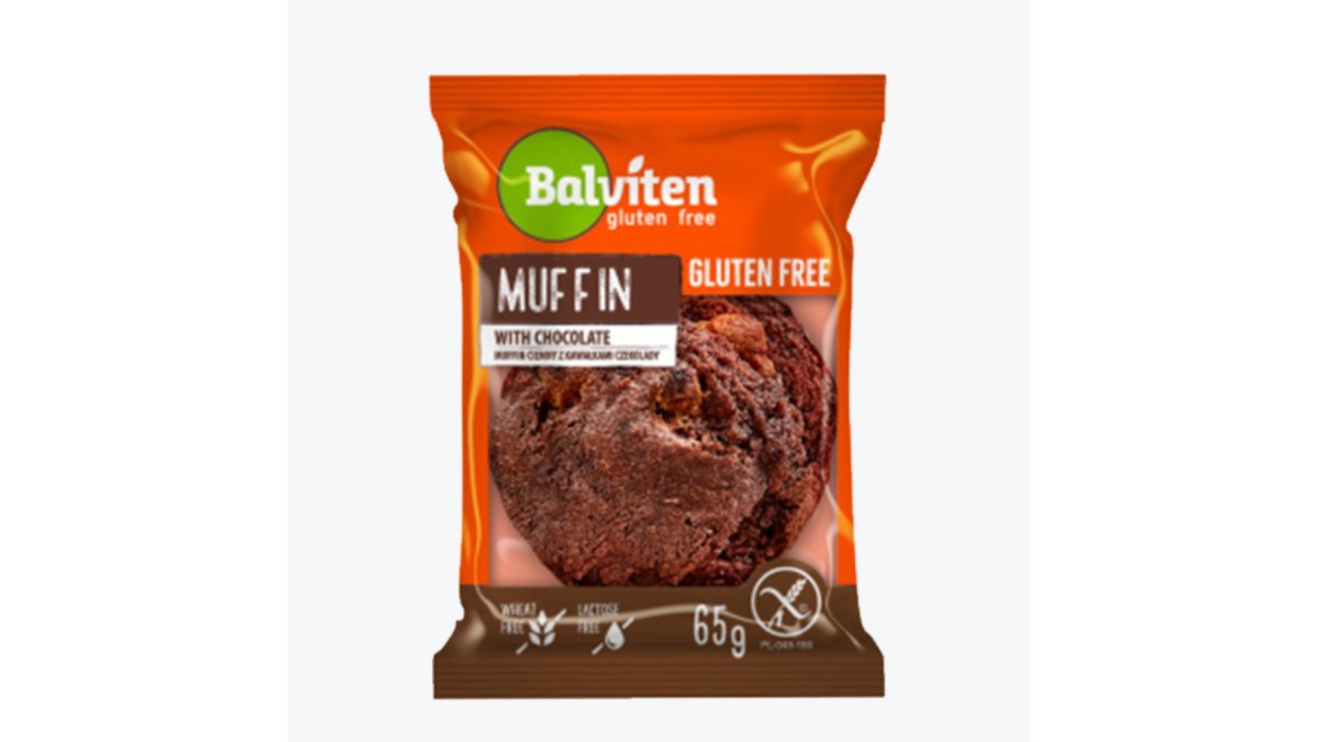 Balviten Шоколадный маффин without gluten (65 g)