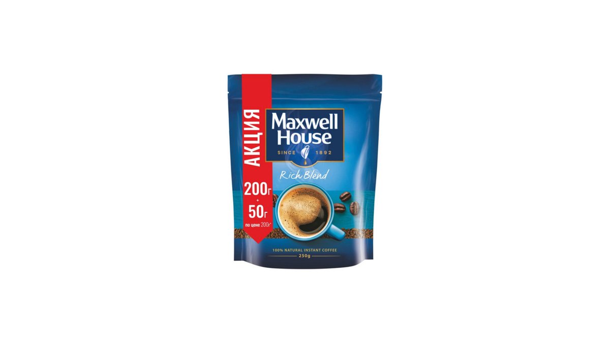 MAXWELL HOUSE ყავა Gold (250 g)